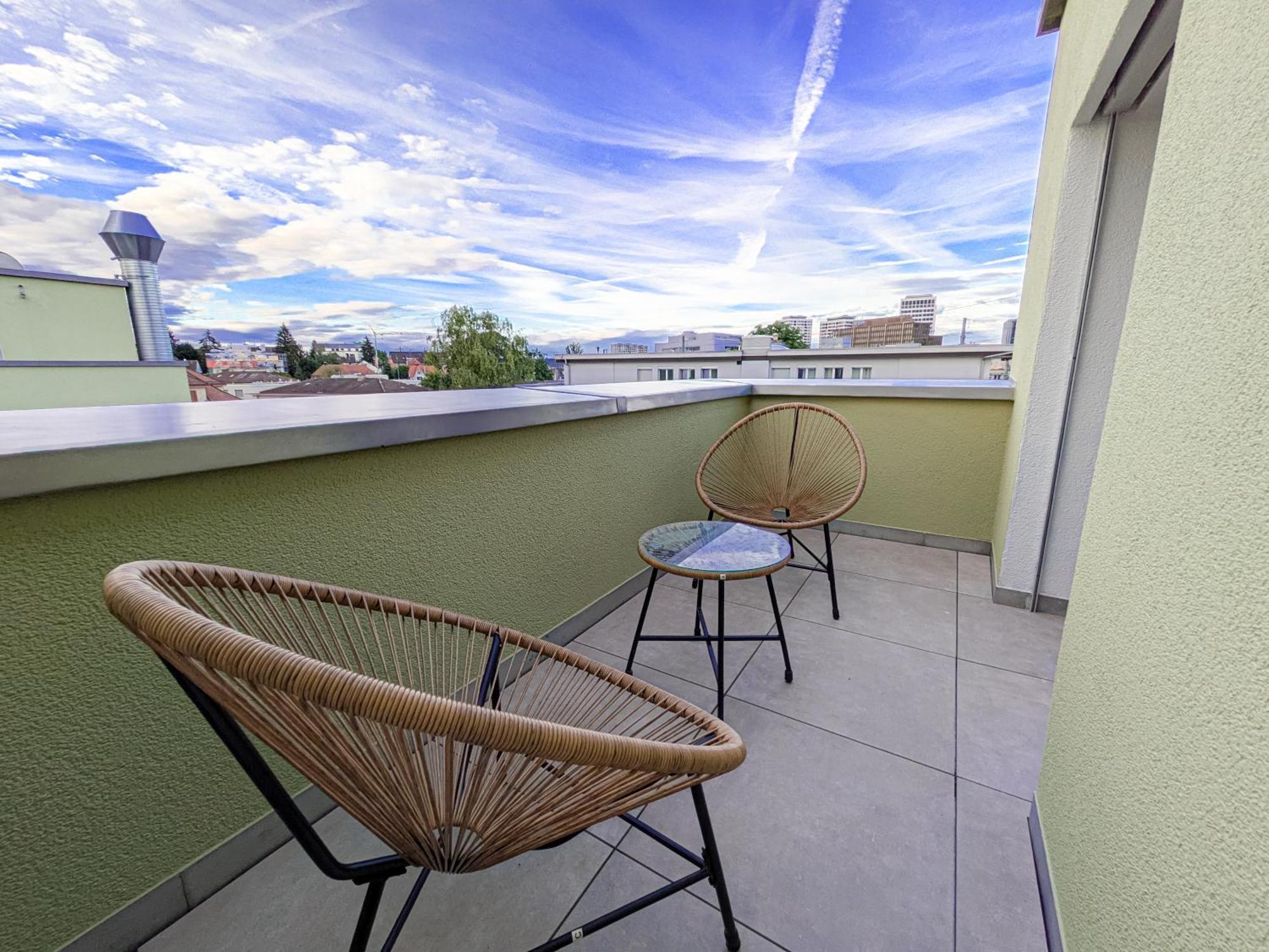 Skyline Rooftop Suite With 2 Balconies -401- Zurique Exterior foto