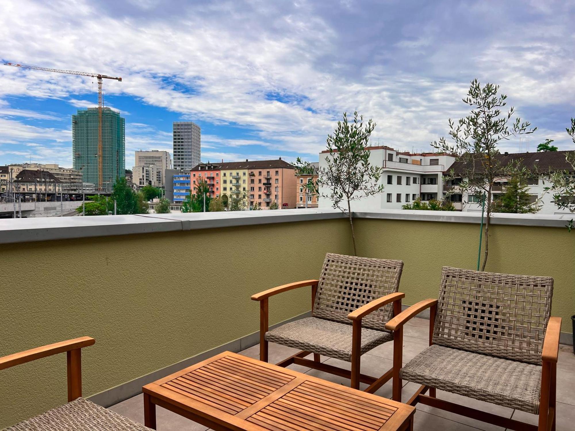 Skyline Rooftop Suite With 2 Balconies -401- Zurique Exterior foto